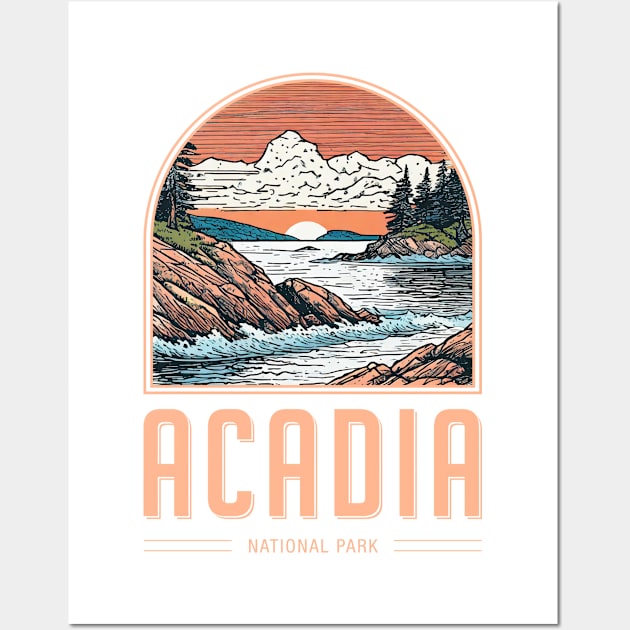 Acadia National Park Wall Art by Curious World